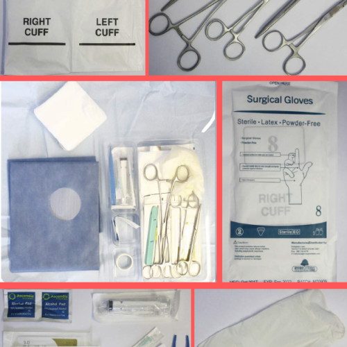 Circumcision Kits - Dorsal Slit - With instruments