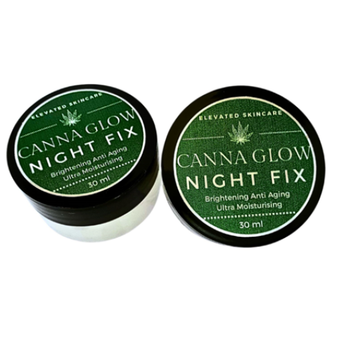 Canna Glow CBD Face Cream, Night Fix